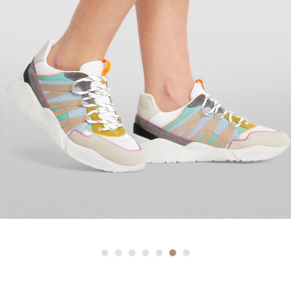 Claudie Pierlot multi leather sneakers - Picture 8 of 11